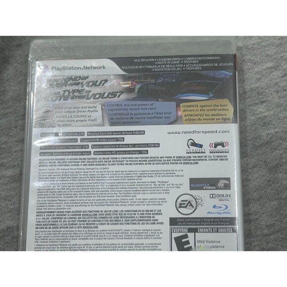Need for Speed Shift Sony PlayStation 3 Video Game CD - Picture 5 of 7